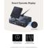 Baseus Nomos 5-in-1 Charging Station 140W, Qi2 Certified 15W Magnetic Wireless Charger with 100W Retractable Cable, GaN Fast USB C Desktop Charger for Magsafe, iPhone 16/15 Pro Max, MacBook Pro